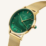 Rosefield - Green Dial Edition Mesh Strap