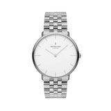 NordGreen - Native White & Silver Watch