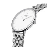 NordGreen - Native White & Silver Watch