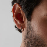 Najo - Dualis Mens Oxidised Earring