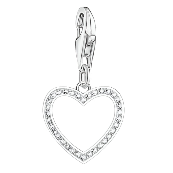 Thomas Sabo -  Open Heart Charm CZ
