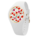 Ice Watch - Flower White Poppy Small Watch