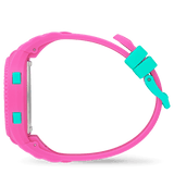 Ice - Digital Pink Turquoise Small Watch