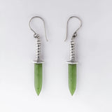 Nick Von K - Baby Pounamu Dagger Earrings