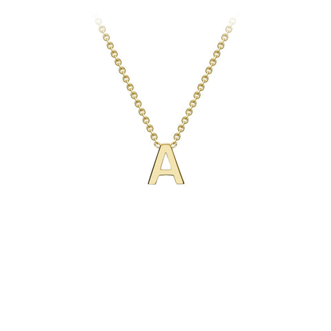 Brent Weatherall - 9ct Yellow Gold Initial Letter Chain Necklace