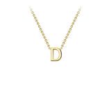 Brent Weatherall - 9ct Yellow Gold Initial Letter Chain Necklace