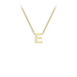 Brent Weatherall - 9ct Yellow Gold Initial Letter Chain Necklace