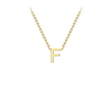 Brent Weatherall - 9ct Yellow Gold Initial Letter Chain Necklace