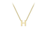 Brent Weatherall - 9ct Yellow Gold Initial Letter Chain Necklace