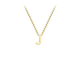 Brent Weatherall - 9ct Yellow Gold Initial Letter Chain Necklace