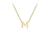 Brent Weatherall - 9ct Yellow Gold Initial Letter Chain Necklace