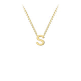 Brent Weatherall - 9ct Yellow Gold Initial Letter Chain Necklace