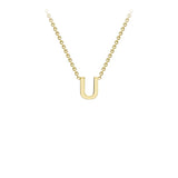 Brent Weatherall - 9ct Yellow Gold Initial Letter Chain Necklace