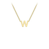 Brent Weatherall - 9ct Yellow Gold Initial Letter Chain Necklace