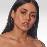 Brent Weatherall - Petal Design 9ct Yellow Gold Adjustable Mother Of Pearl Necklace