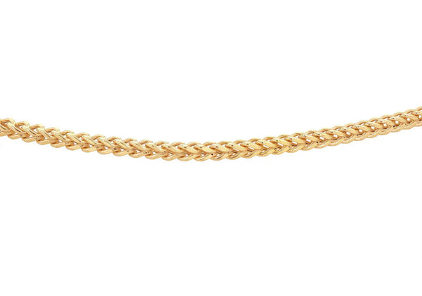 Brent Weatherall - 9ct Yellow Gold Square Spiga Chain 55cm