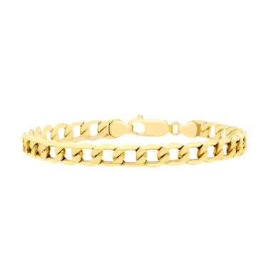 Brent Weatherall - 9ct Yellow Gold Hollow Side curb