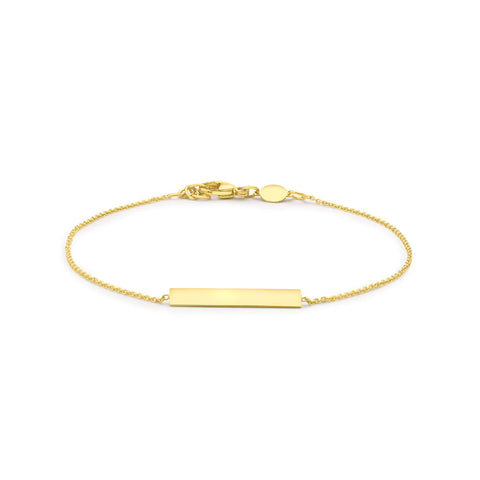 Brent Weatherall - 9ct Yellow Gold ID Bracelet