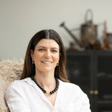 Fabuleux Vous - Black Onyx Polished Necklace