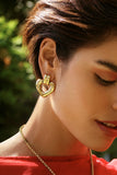 Edblad - Beverley Studs Medium Gold