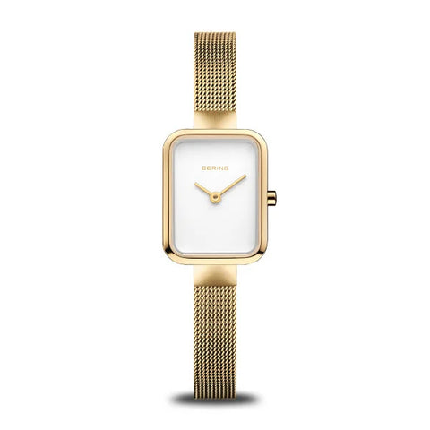 Bering - Classic 35mm Gold Milanese Strap Watch