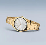 Bering - Ultra Slim Gold Ladies Watch