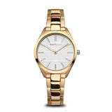 Bering - Ultra Slim Gold Ladies Watch