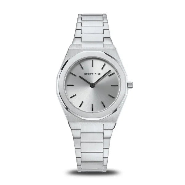 Bering - Classic Polished/Brushed Silver 32mm Ladies Watch