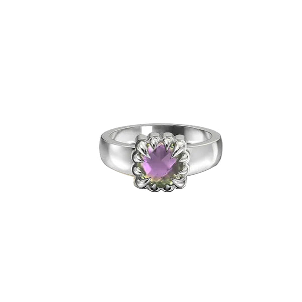 Stolen Girlfriends Club - Baby Claw Ring Mystic Quartz
