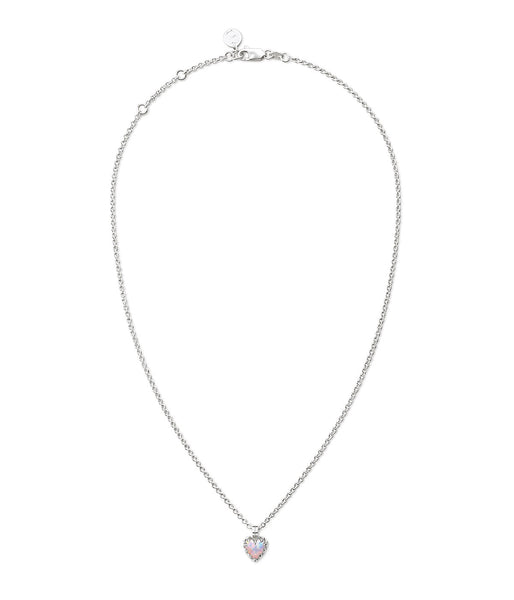 Stolen Girlfriends Club - Mini Love Claw Necklace Pink Opal