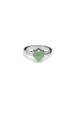 Stolen Girlfriends Club - Precious Punk Ring Green Amethyst