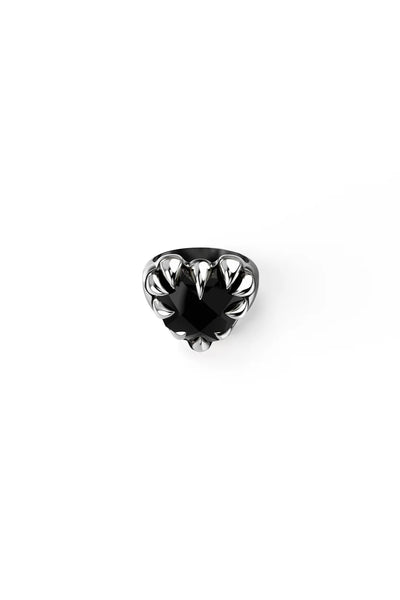 Stolen Girlfriends Club - Love Claw Cocktail Ring Onyx