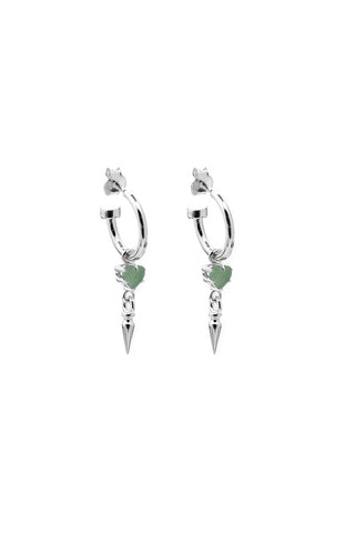 Stolen Girlfriends Club - Punk Spike Anchor Earrings