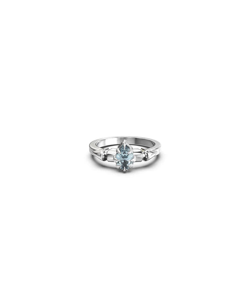 Stolen Girlfriends Club - Precious Punk Droplet Ring Silver