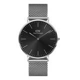 Daniel Wellington - Mesh Onyx Classic 40mm Watch