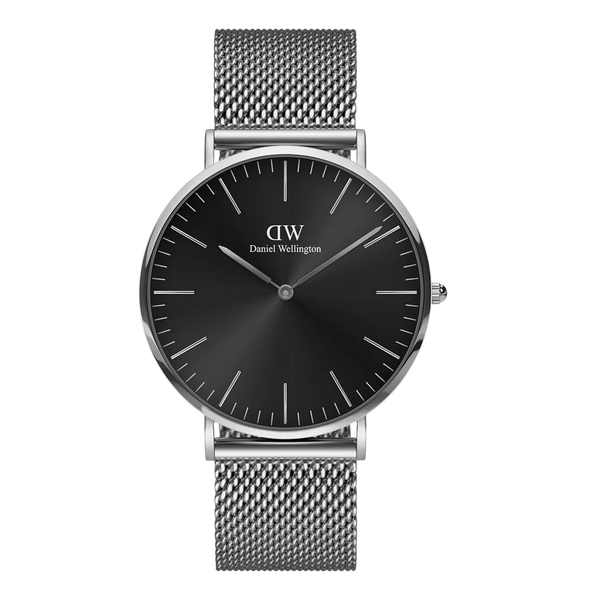 Daniel Wellington - Mesh Onyx Classic 40mm Watch