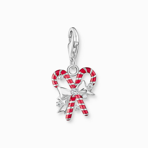 Thomas Sabo - Silver Candy Canes Charm