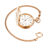 Olympic - Hunter Pocket Watch Rose Gold