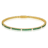 Georgini - Milestone Green Cubic Zirconia Tennis Bracelet