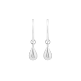 Boh Runga - Droplet Sleepers Earrings Silver