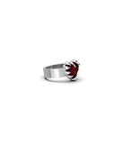Stolen Girlfriends Club - Love Claw Ring Garnet