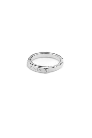 Stolen Girlfriends Club - Bolted Band Ring Narrow