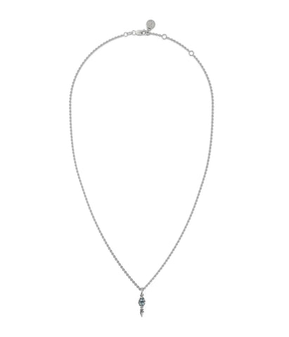 Stolen Girlfriends Club - Precious Punk Droplet Necklace Silver