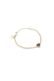 Stolen Girlfriends Club - Love Claw Mood Stone Bracelet Gold Plated