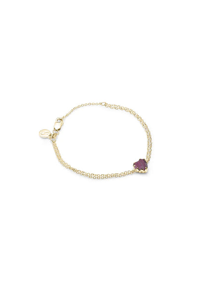 Stolen Girlfriends Club - Love Claw Mood Stone Bracelet Gold Plated