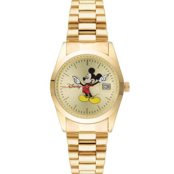Disney -  Mickey Mouse Gold Tone Watch