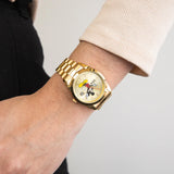 Disney -  Mickey Mouse Gold Tone Watch