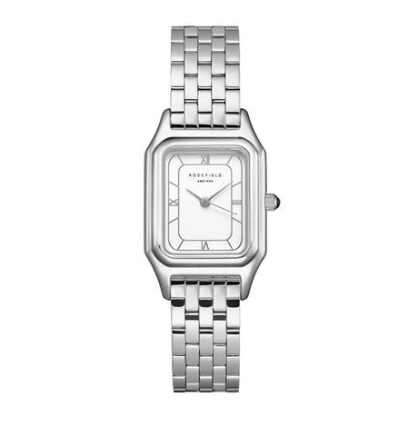 Rosefield Watches - Ivy White Dial Silver Watch