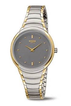 Boccia - Ladies Boccia Two Toned Titanium Watch