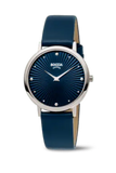 Boccia - Titanium Watch With Blue Strap And Dial